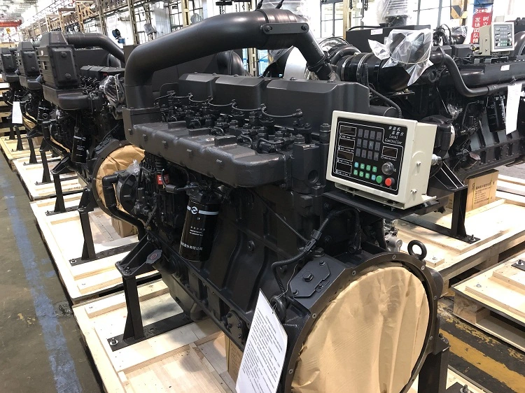 Hot Sale Brand New Sdec 350HP G128 Series Diesel Engine for Marine Use